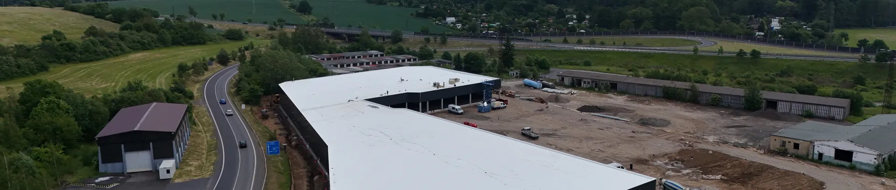 Střecha rodinného domu v Ústí nad Orlicí
